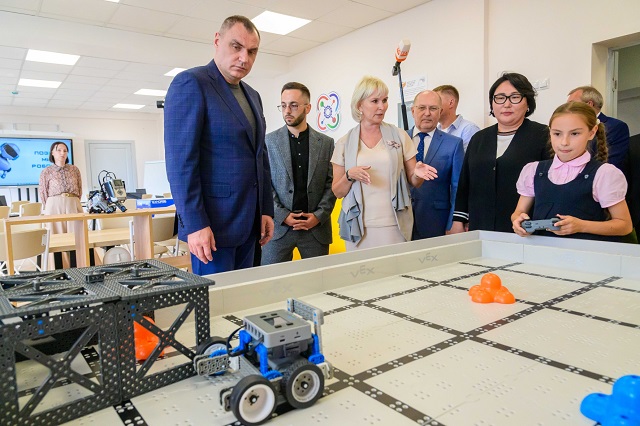 На базе школы № 4 города Волжска появился кванториум 