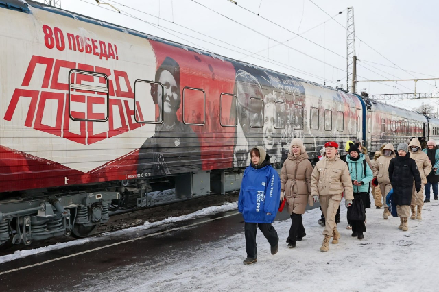 «Поезд Победы» прибудет в Йошкар-Олу в начале марта