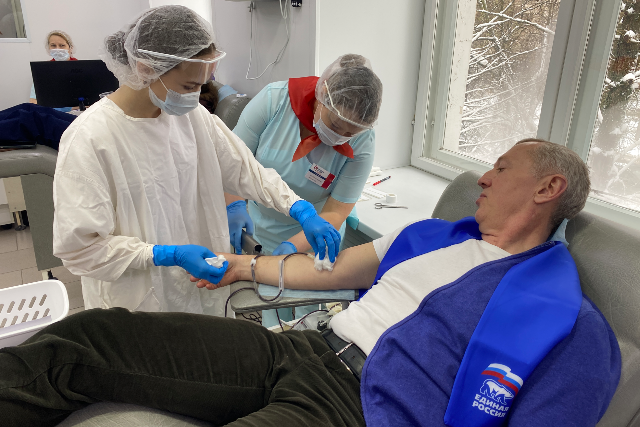 Национальный день донора в Марий Эл: активисты «Единой России» были в числе первых