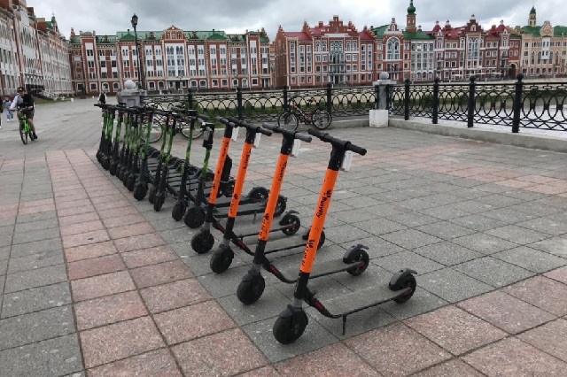 В городе Йошкар-Оле будут решать проблему с электросамокатами 