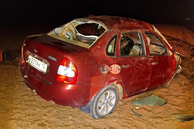 Виновником ДТП в Куженерском районе стал пьяный подросток