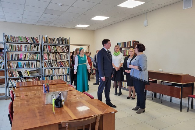 В селе Юркино в рамках нацпроекта провели капремонт дома культуры