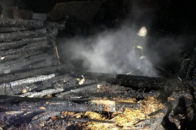 Пожилой мужчина погиб при пожаре в Волжском районе 