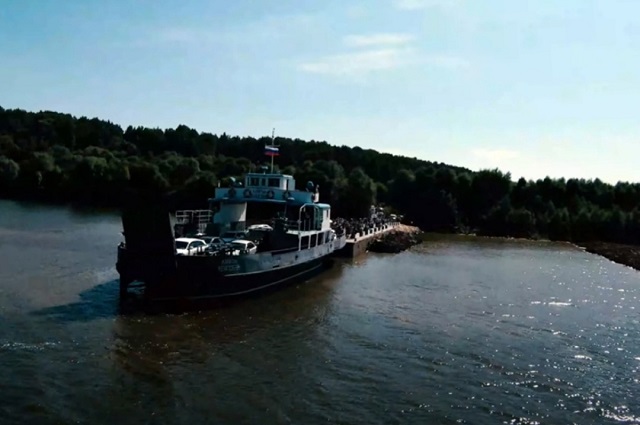 На Волге возобновилась работа парома Юрино – Сумки 