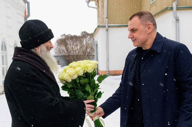 Юрий Зайцев поздравил митрополита Йошкар-Олинского и Марийского Иоанна