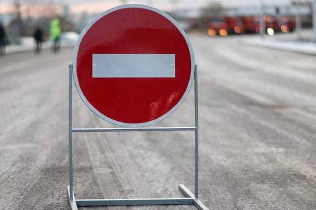 В Йошкар-Оле Ленинский проспект закрыт сегодня для проезда транспорта 